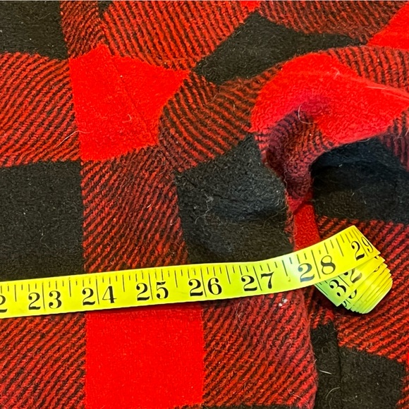 Vintage Cal Craft Buffalo Plaid Wool Sherpa lined jacket sz 1X 48 - Picture 8 of 11